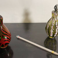 SCENT BOTTLES AND GLASS DIP PEN