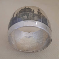 NIELLO SILVER NAPKIN RING